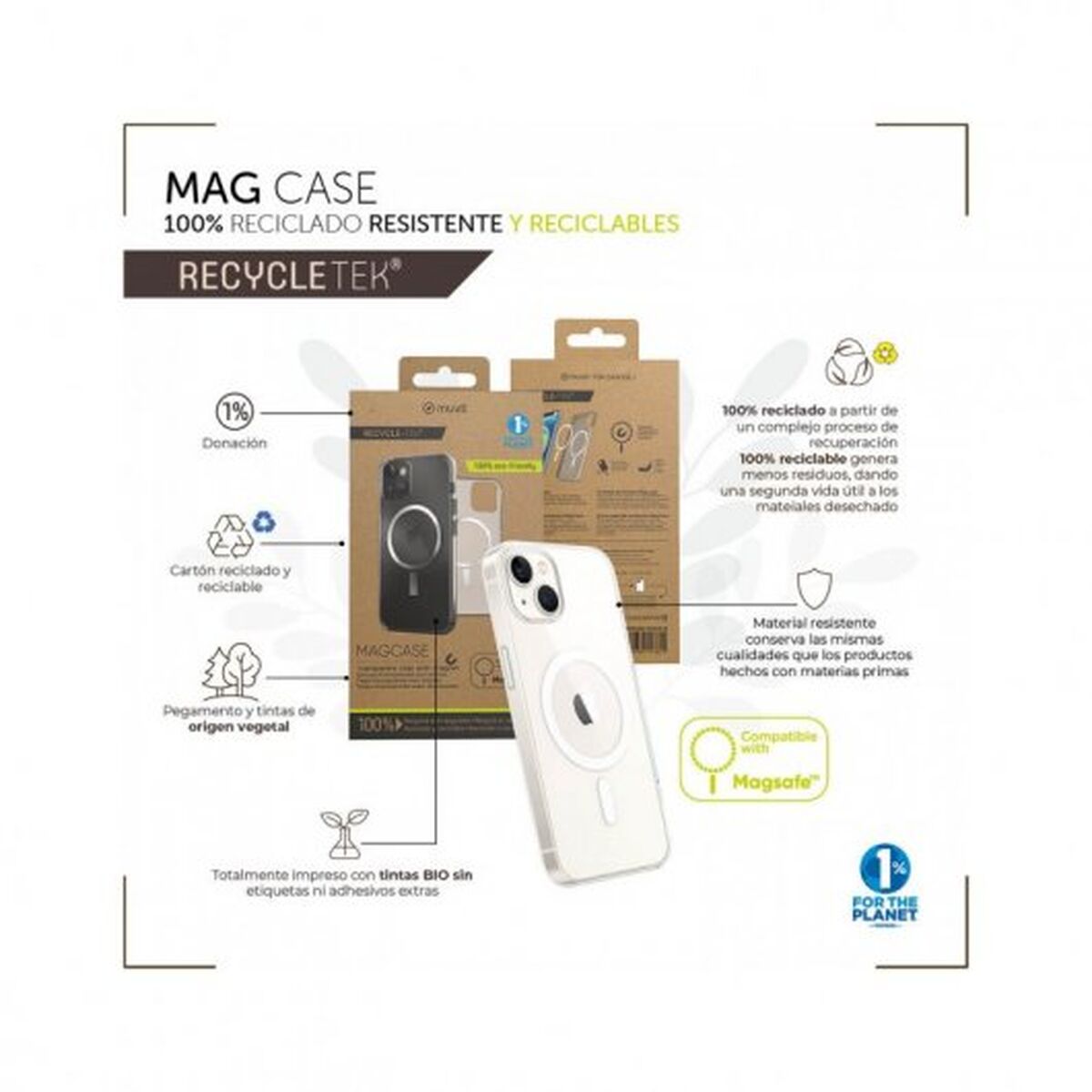 Mobile cover Muvit iPhone 14 Plus