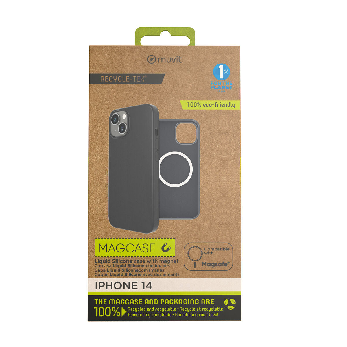 Mobile cover Muvit for Change iPhone 14 Magnetic