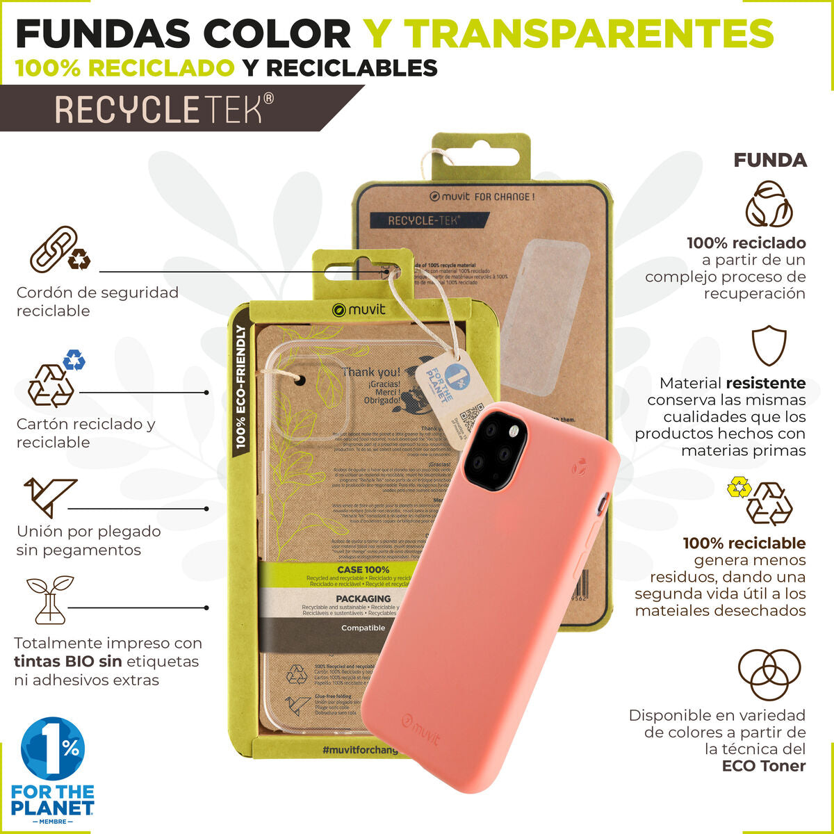 Mobile cover Muvit for Change Galaxy A34 5G Samsung Galaxy A34 5G