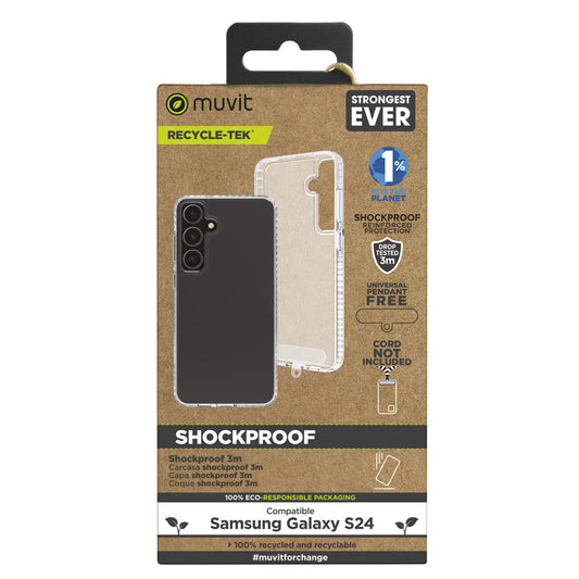 Mobile cover Muvit for Change Galaxy S24 plus