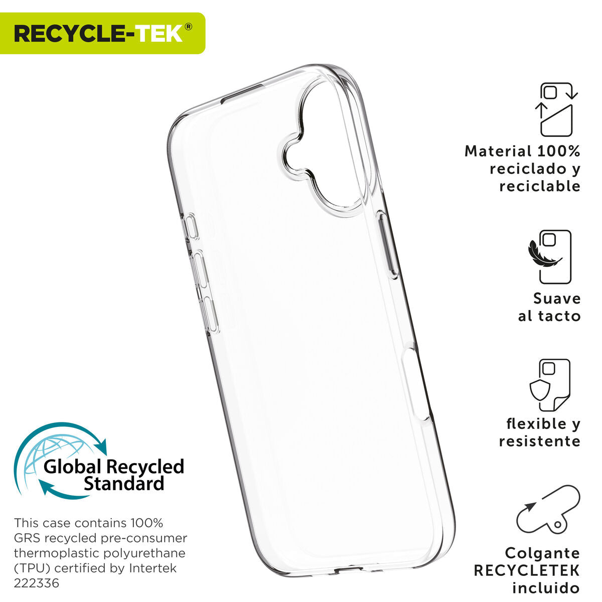 Mobile cover Muvit for Change iPhone 16 Plus