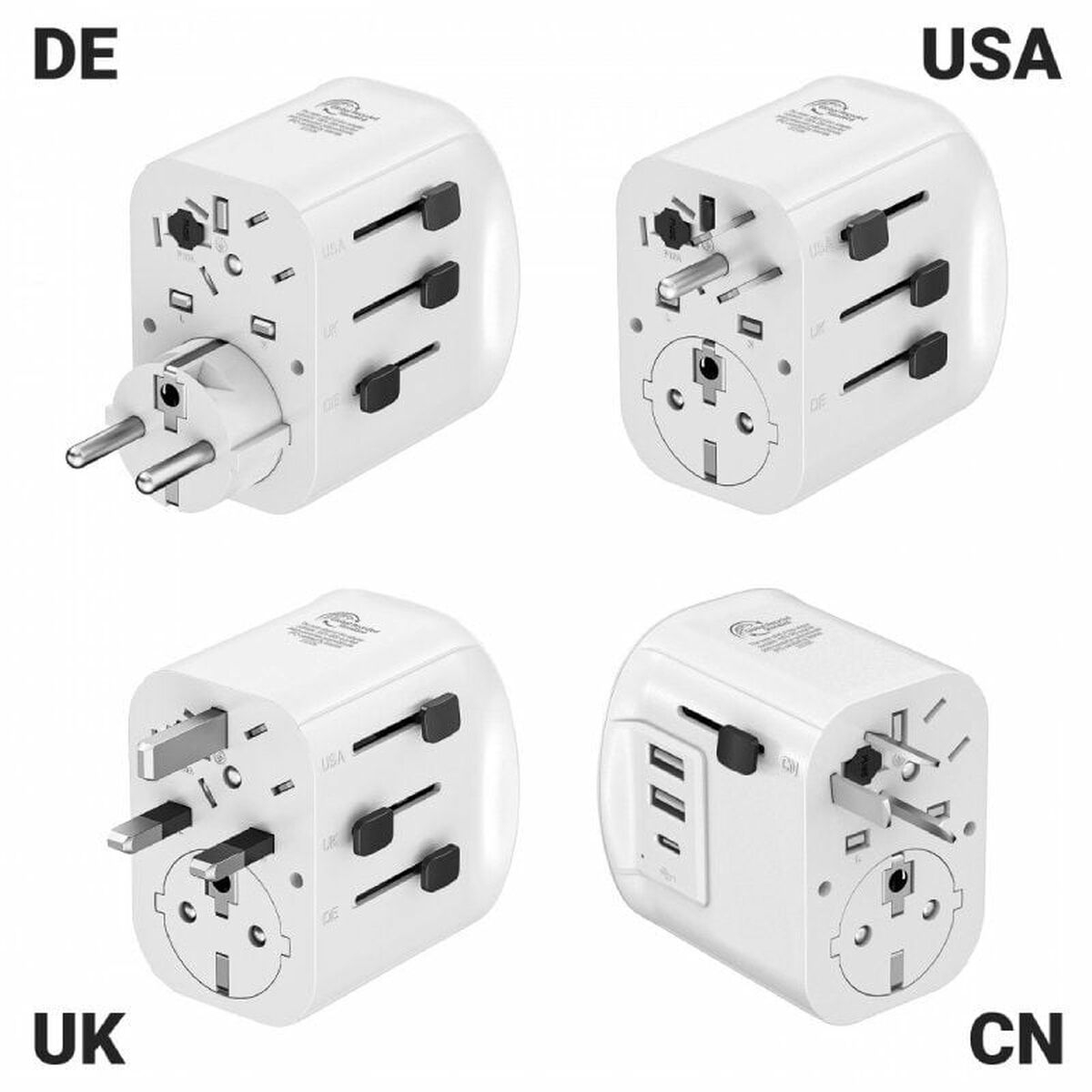 Wall Charger Muvit MCADP0006 15 W White