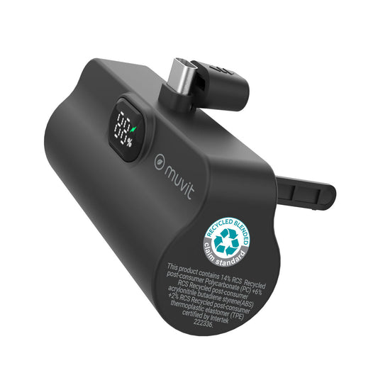 Powerbank Muvit for Change DP53D-R-PD Black 5000 mAh
