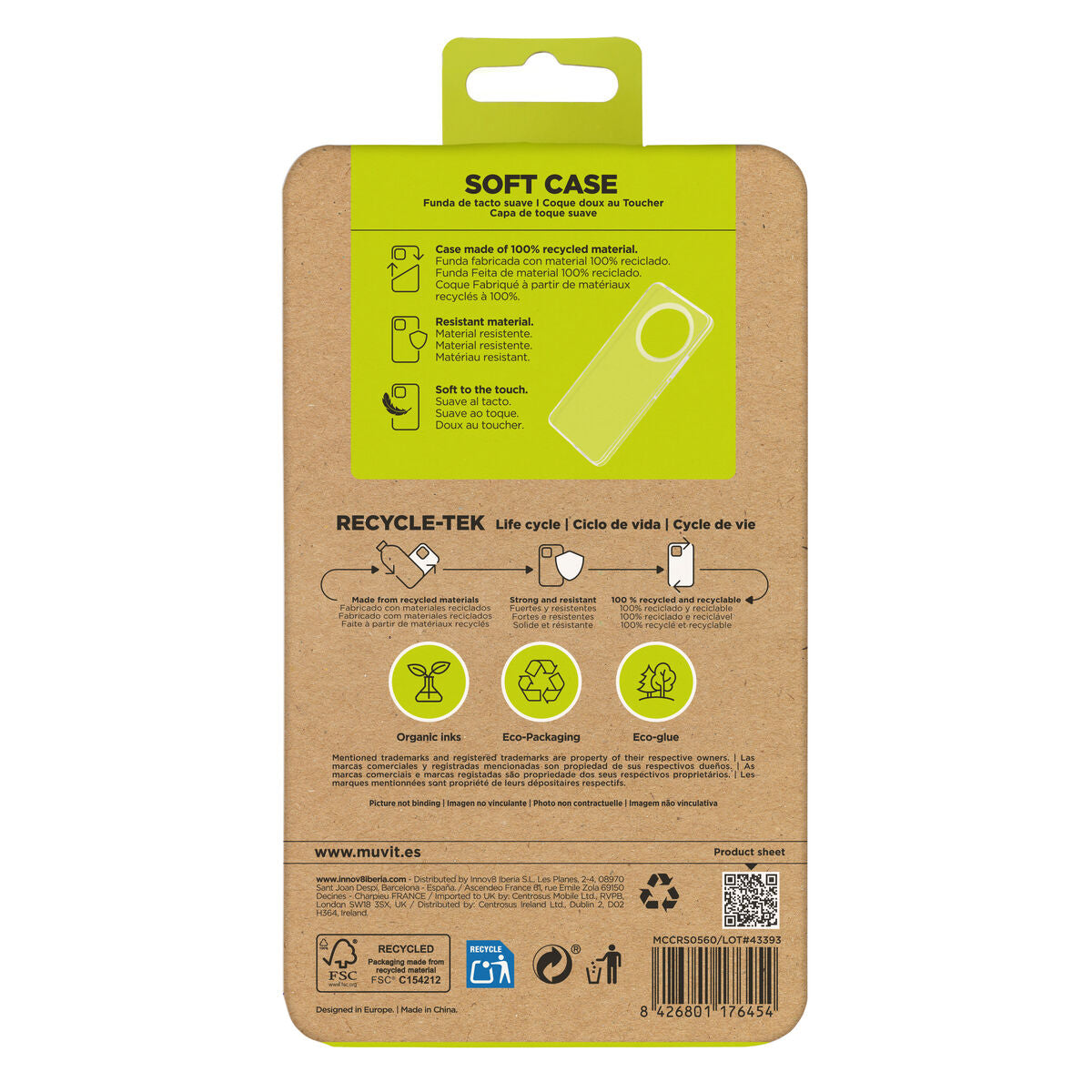 Mobile cover Muvit for Change Redmi 14C