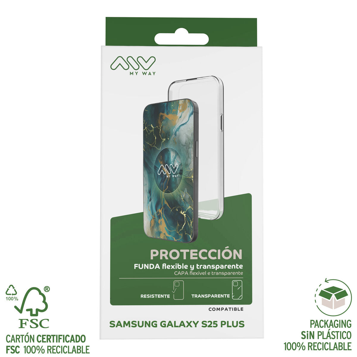 Mobile cover Myway Galaxy S25 Plus