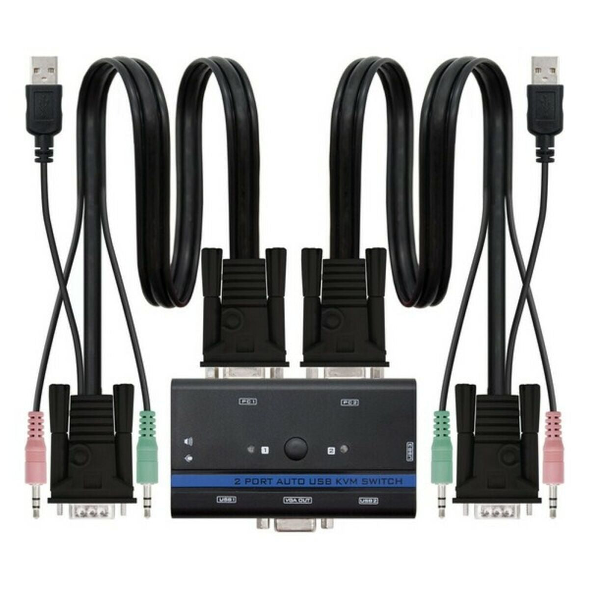 KVM switch NANOCABLE 10.12.0001 1,4 m