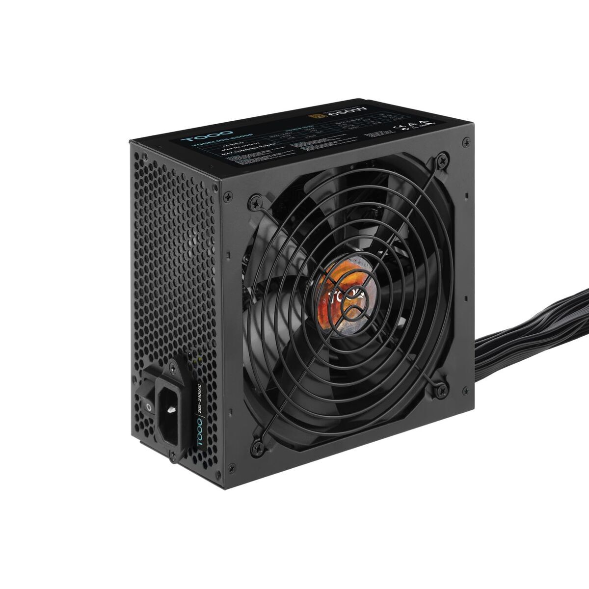 Monitor TooQ TQHELIOS-650SP ATX 650 W 80 Plus Bronze