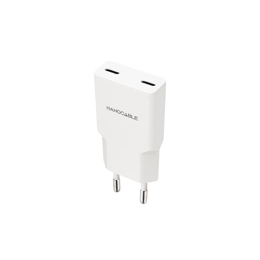 Wall Charger NANOCABLE 10.10.2023 White 20 W