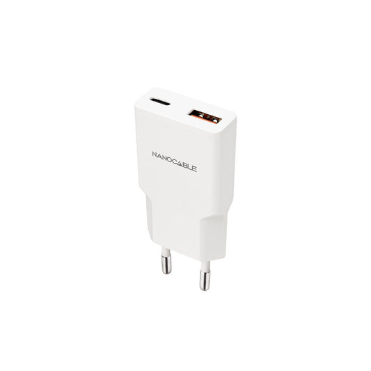 Wall Charger NANOCABLE 10.10.2028 White 30 W