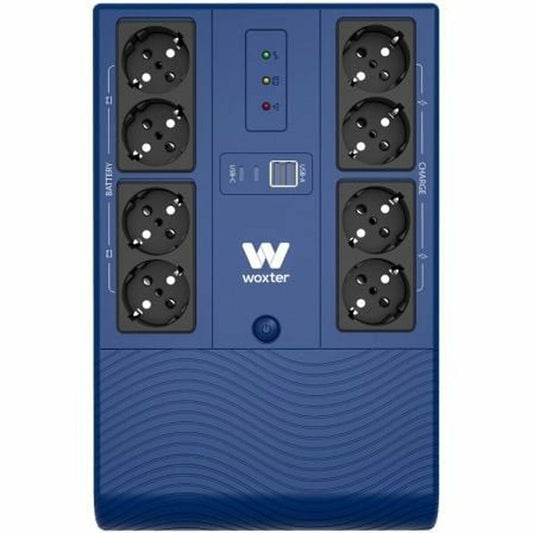 Uninterruptible Power Supply System Interactive UPS Woxter PE26-201 800 VA