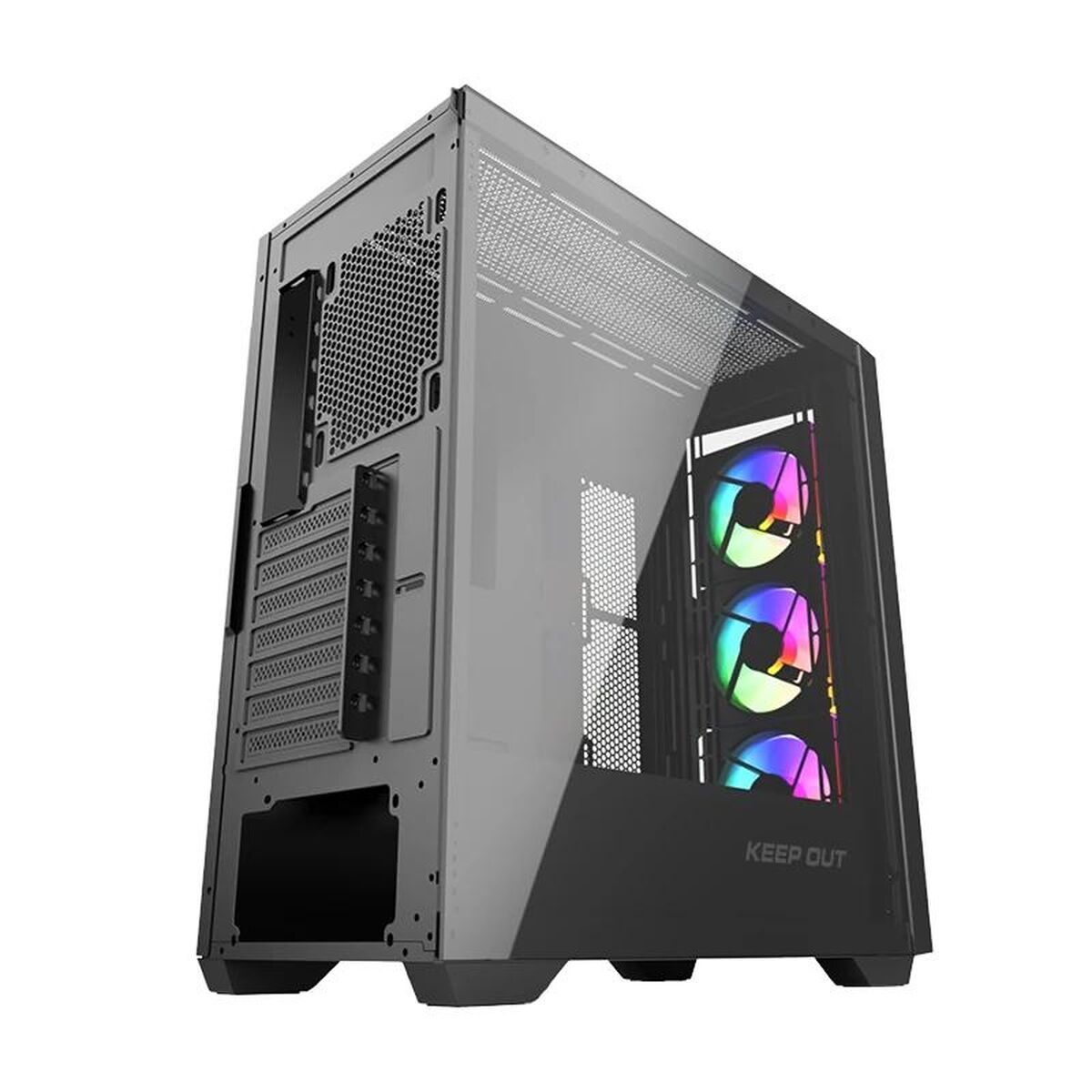 ATX Semi-tower Box KEEP OUT KO XC-500 Black