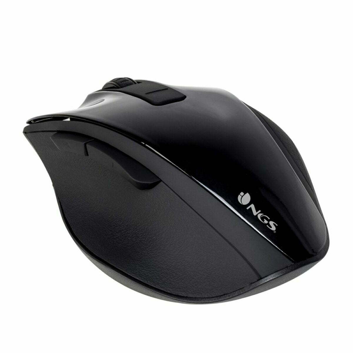 Wireless Mouse NGS Bow Black 1600 dpi