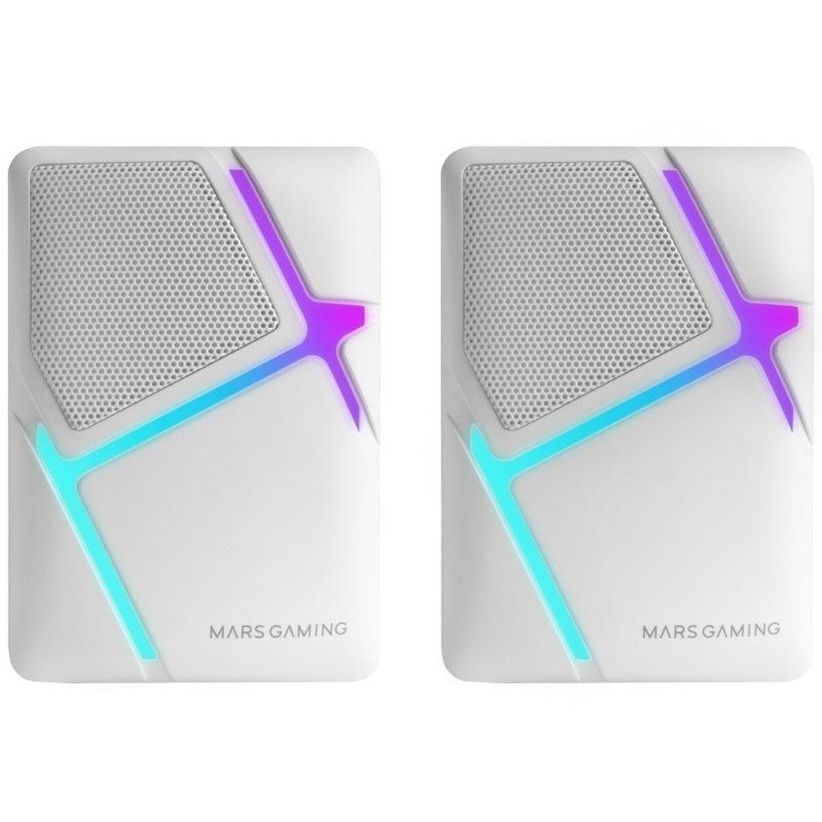 PC Speakers Mars Gaming MSHW White