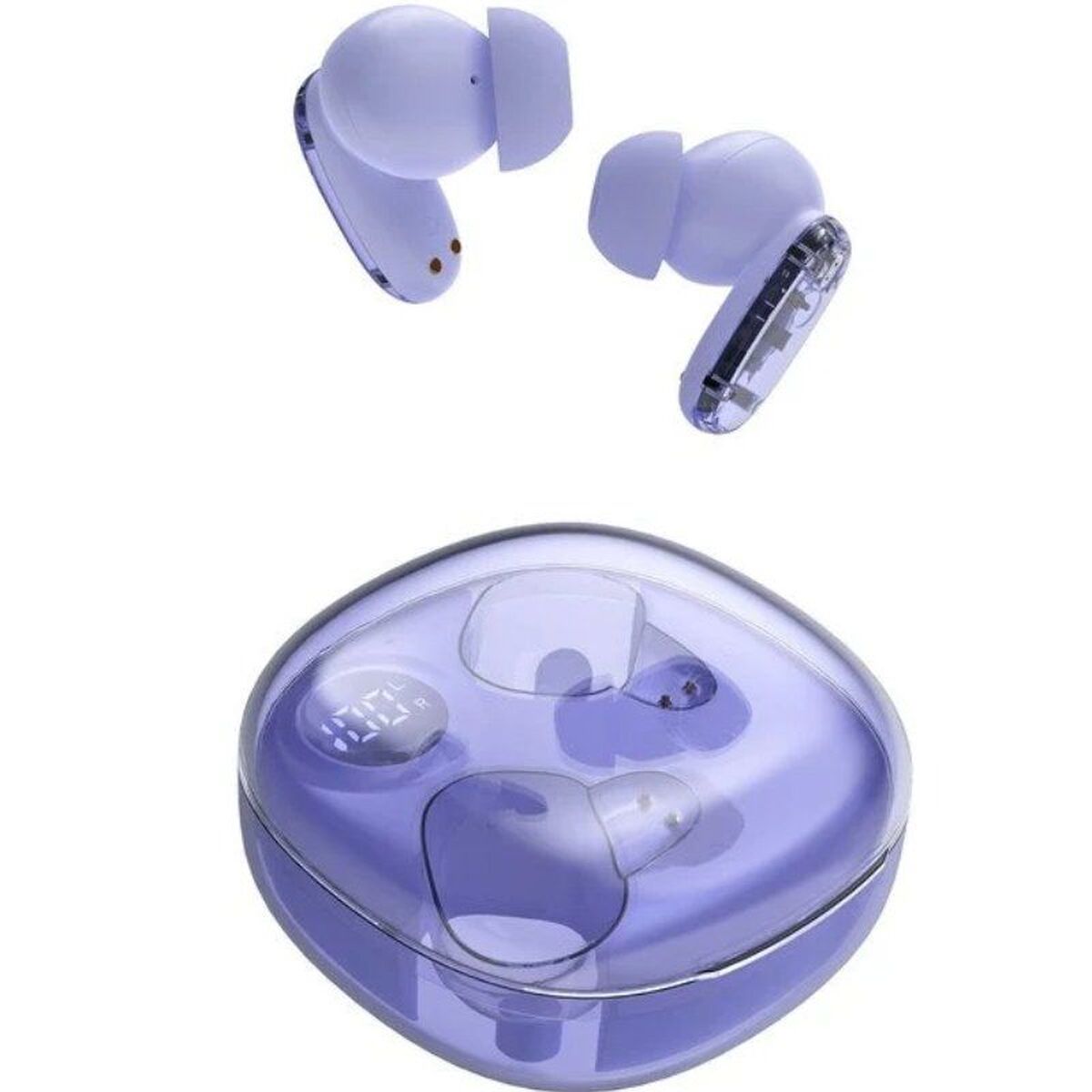 Wireless Earphones with Charging Case Mars Gaming MHIB2PP Purple