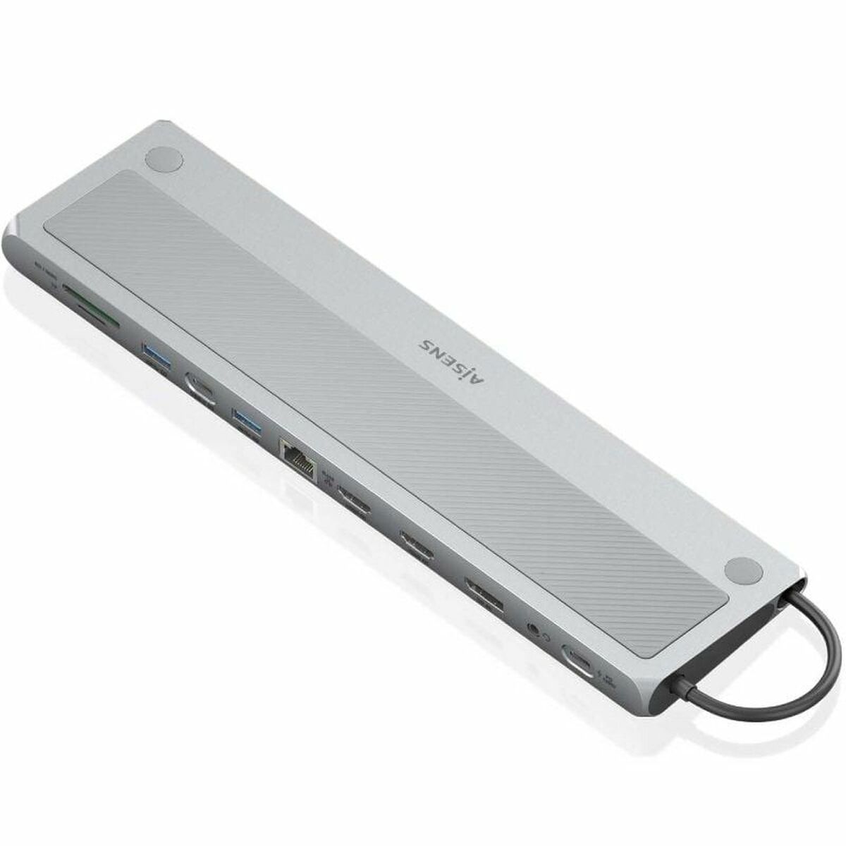 USB Hub Aisens Black 100 W 50 W