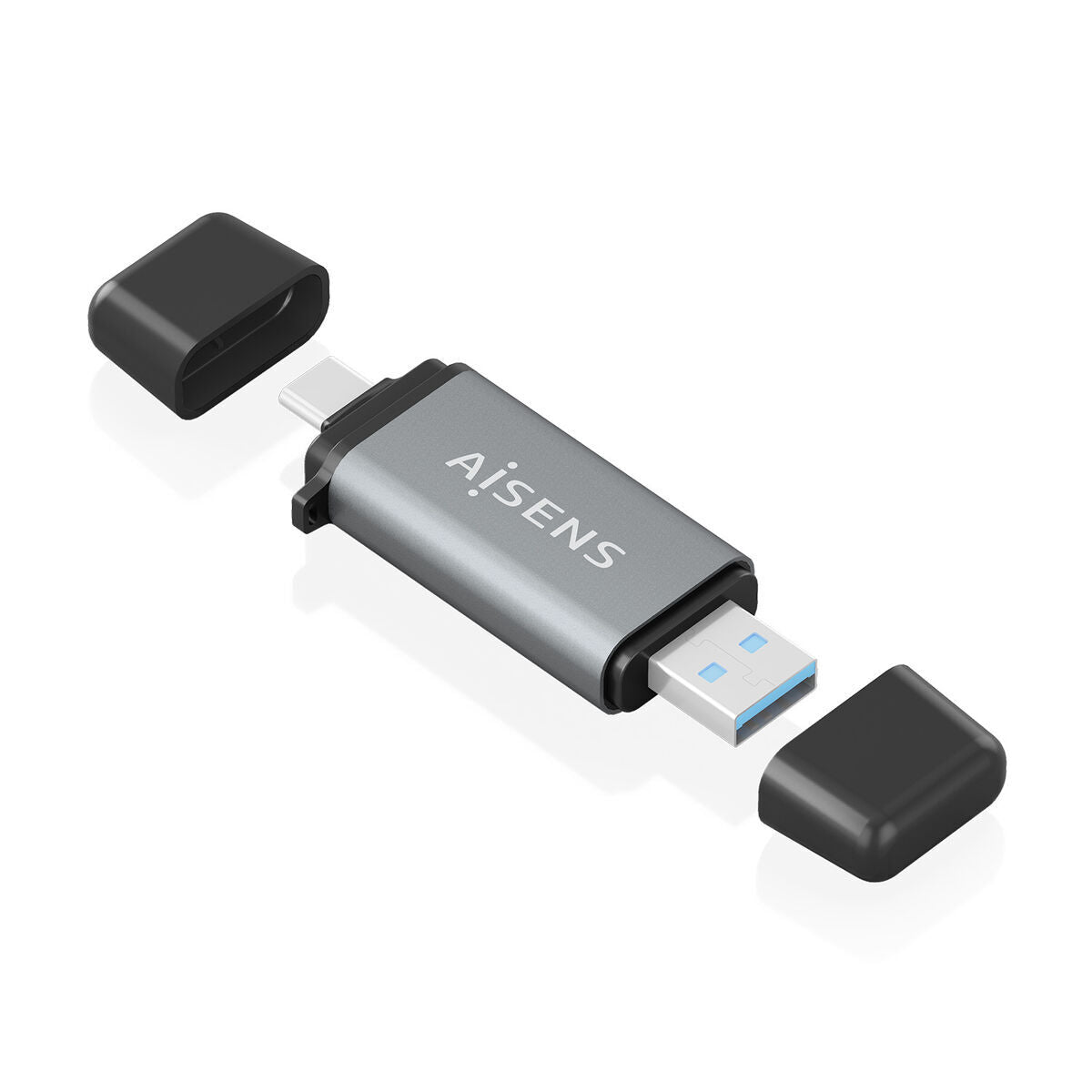 Card Reader Aisens ASCR-2AC11-GR Grey