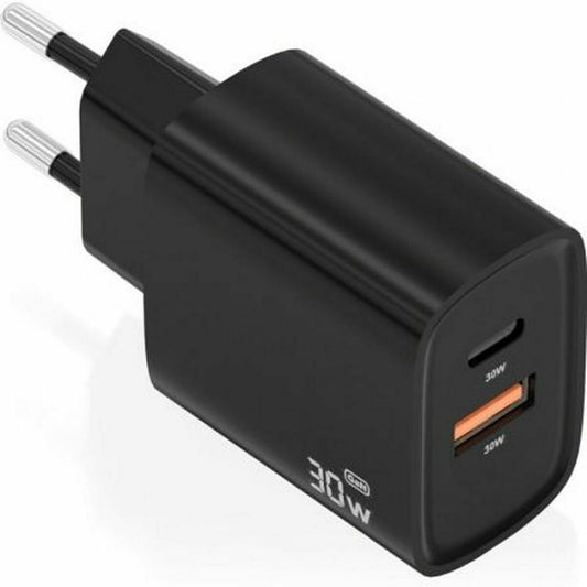 Wall Charger Aisens A110-0953 30 W Black