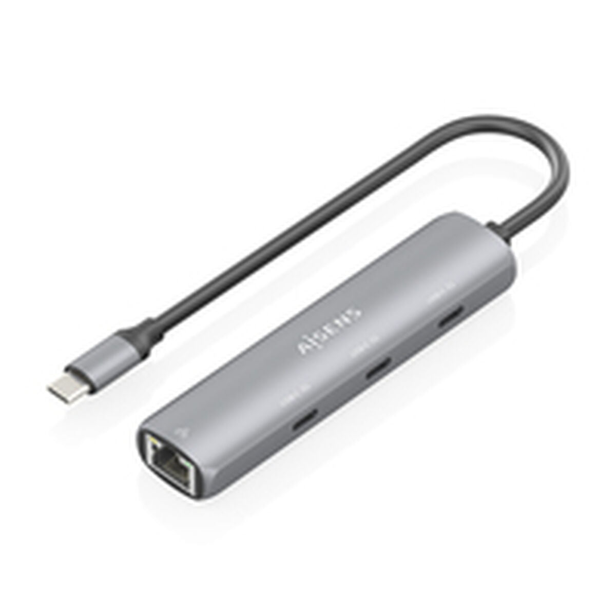 USB Hub Aisens ASUC-4P041-GR Grey