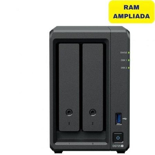 NAS Network Storage Synology DS725+/32G Black AMD Ryzen R1600