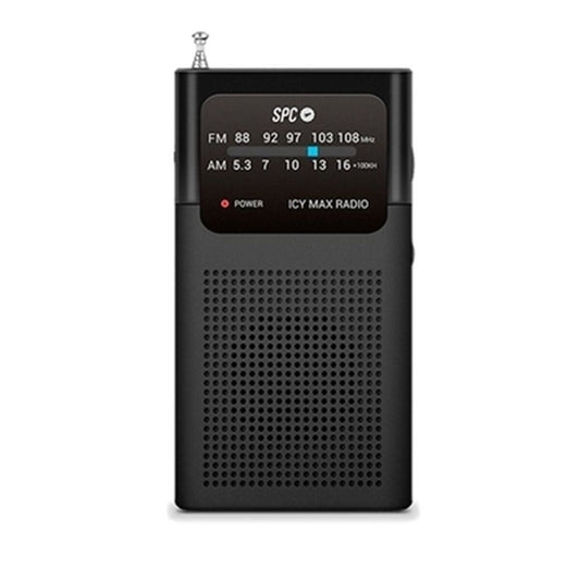 Radio SPC SPC Icy Max Black AM/FM tunier