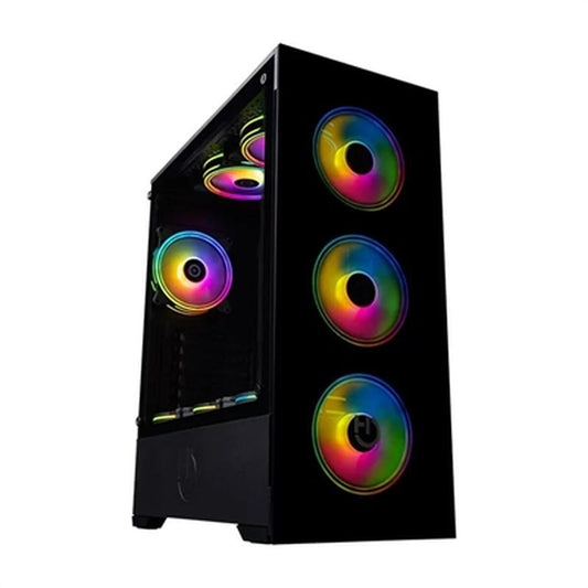 ATX Semi-tower Box Hiditec CHA010038 Black