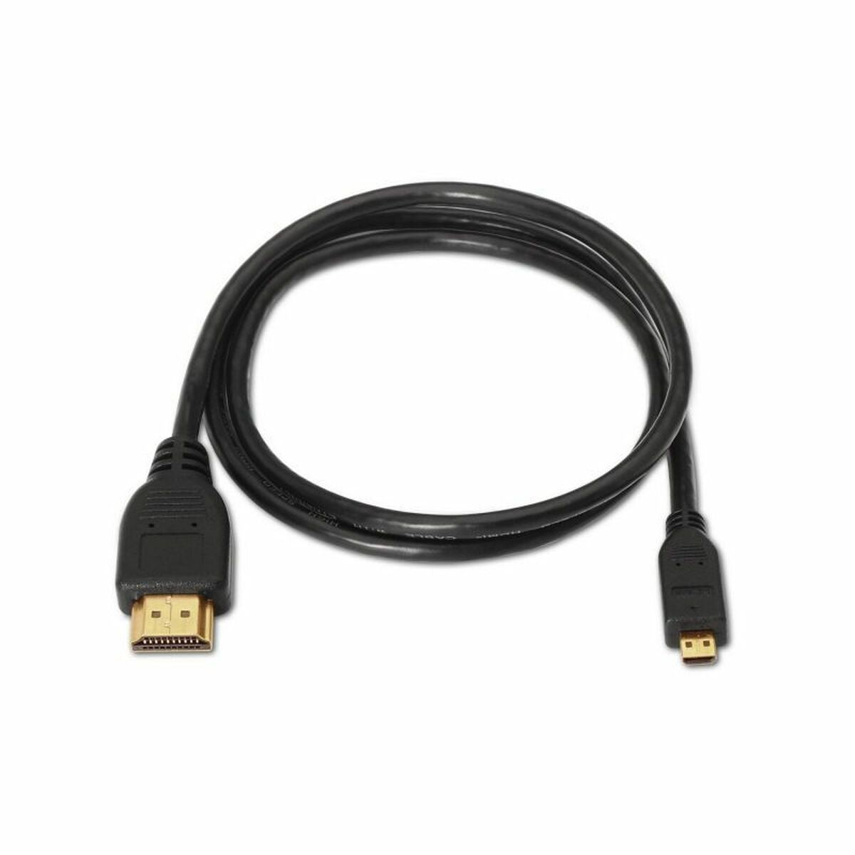 HDMI Cable Aisens A119-0117 Black 1,8 m