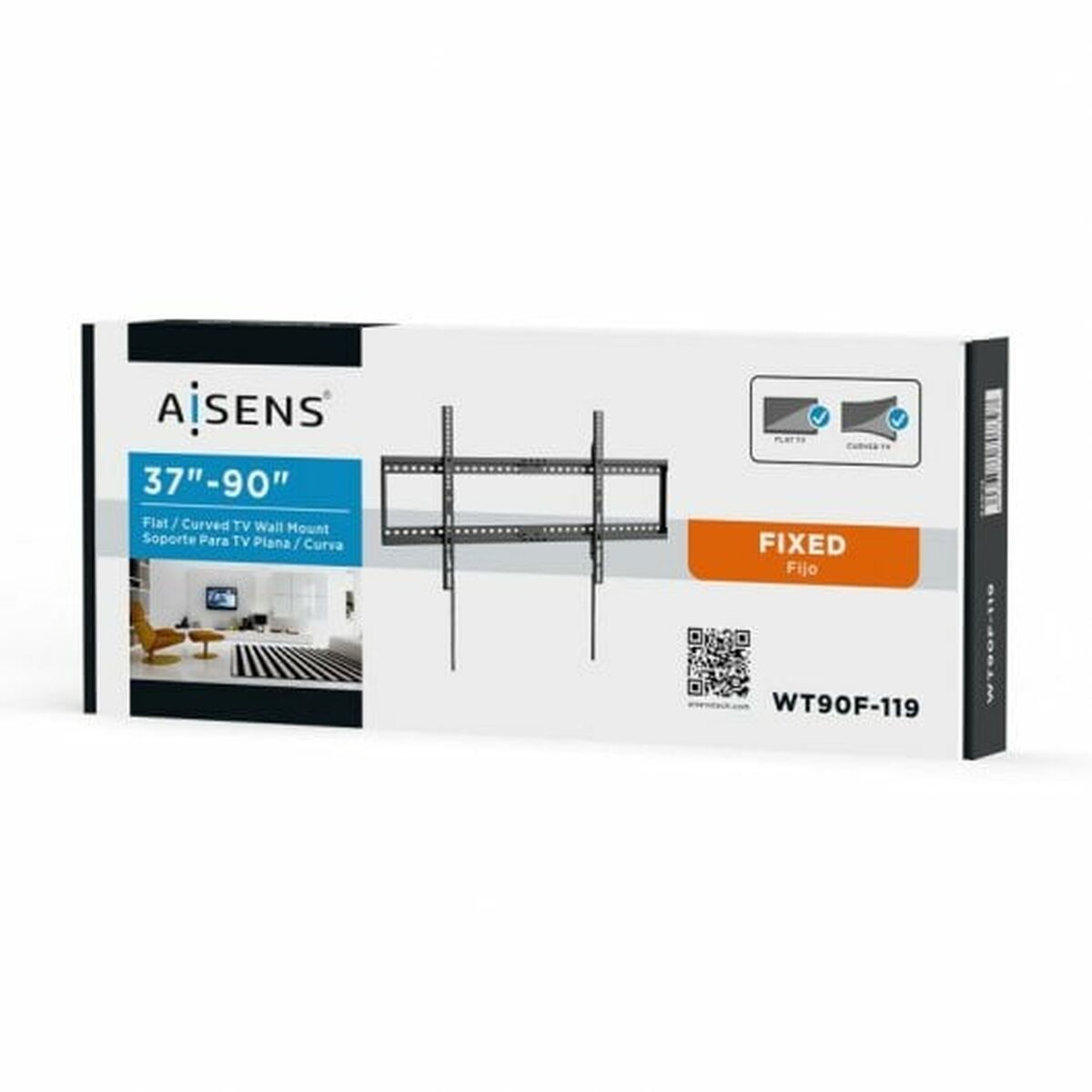 TV Mount Aisens WT90F-119 37" -90" 75 Kg