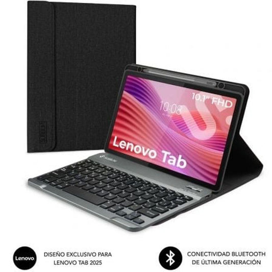 Tablet cover Subblim SUBKT3-BTL320 Black Spanish Qwerty QWERTY