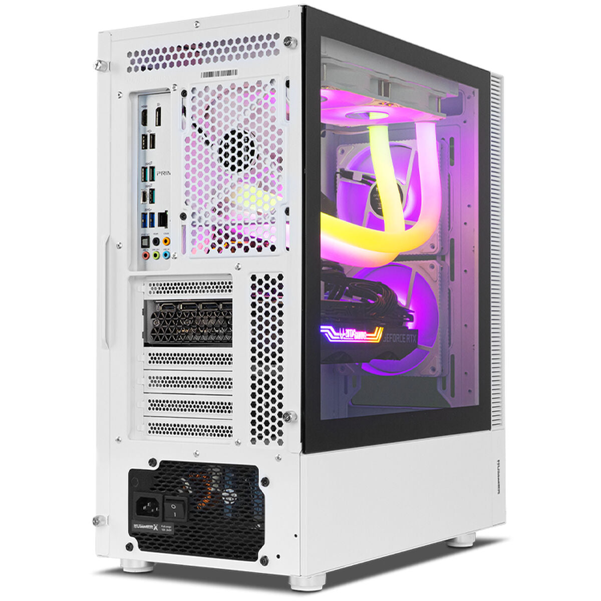 ATX Semi-tower Box Nox-Xtreme Hummer Nemesis White