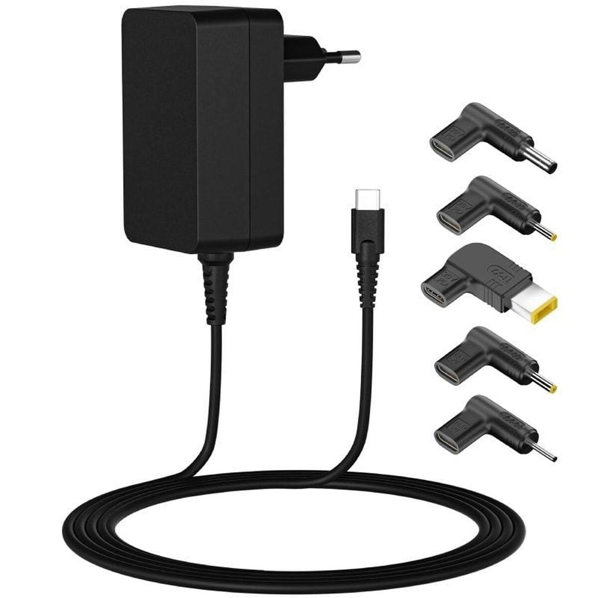 Wall Charger LEOTEC LENCSHOMETC45 Black