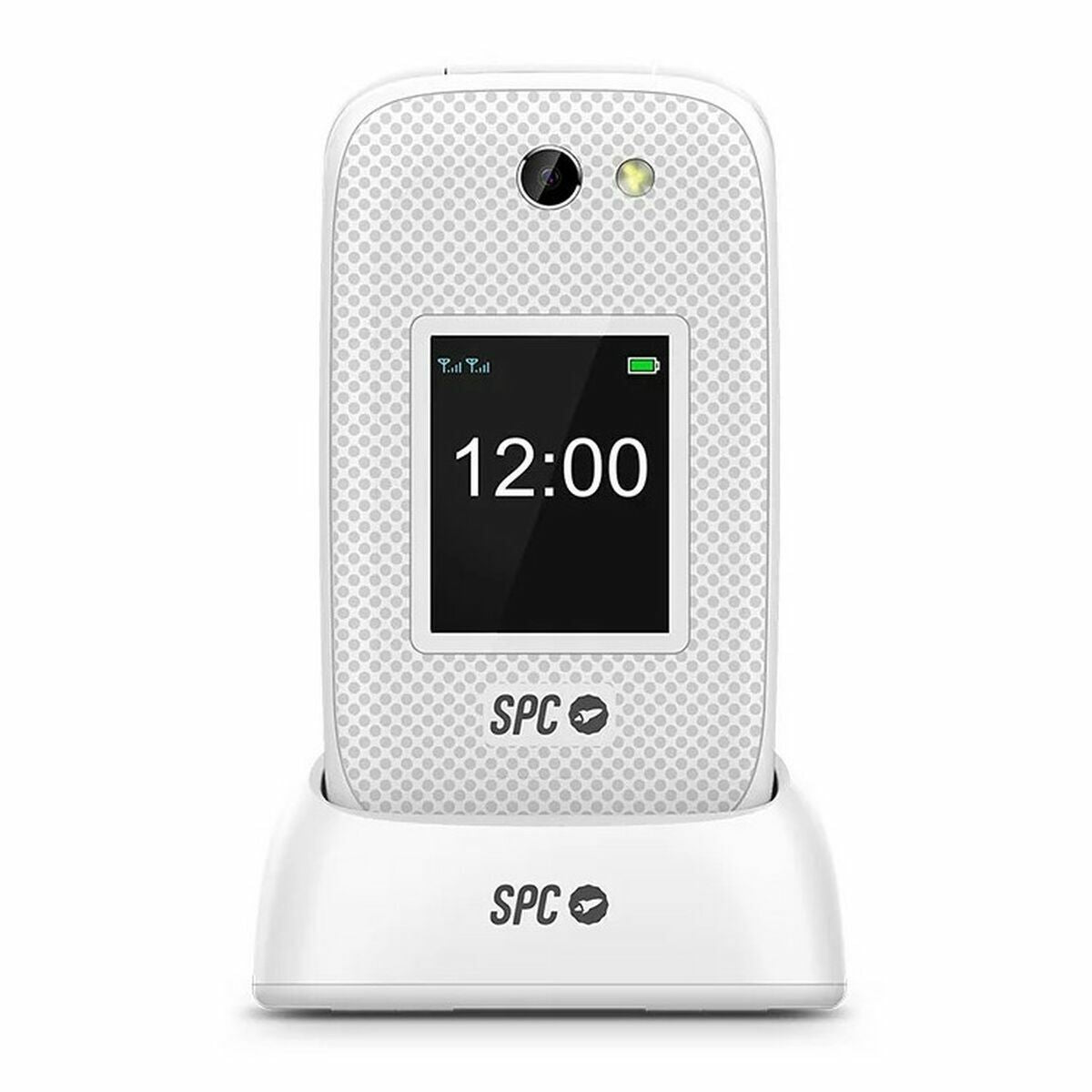 Mobile telephone for older adults SPC 2337B White 128 GB 2,8"