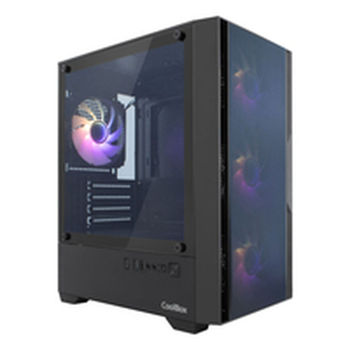ATX Semi-tower Box CoolBox COO-CHA-GM220B-0 Black