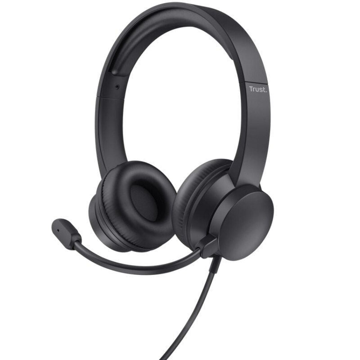 Headphones with Microphone Trust 25087 Black