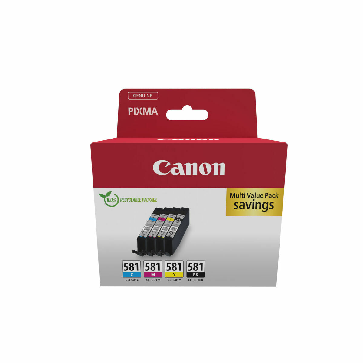 Original Ink Cartridge Canon Multicolour (4 Units)