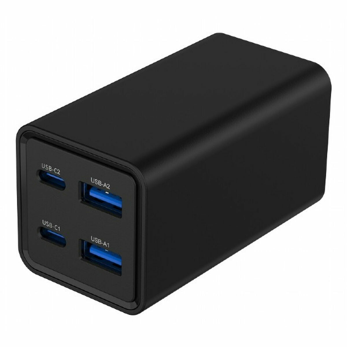 Wall Charger GEMBIRD TA-UC-2A2C-PD65-01-BK