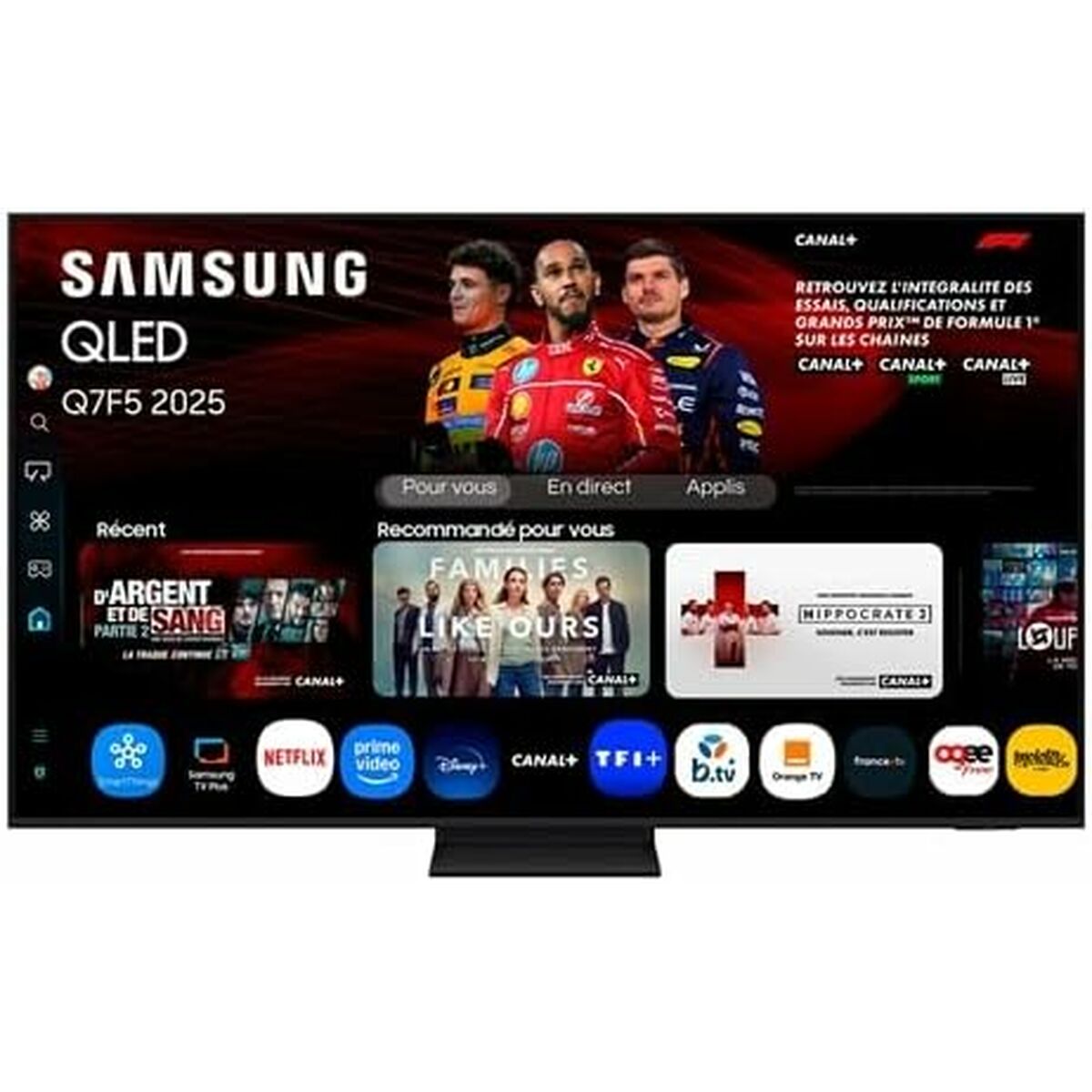 Smart TV Samsung TQ55Q7F5AUXXC 55" 4K Ultra HD HDR QLED