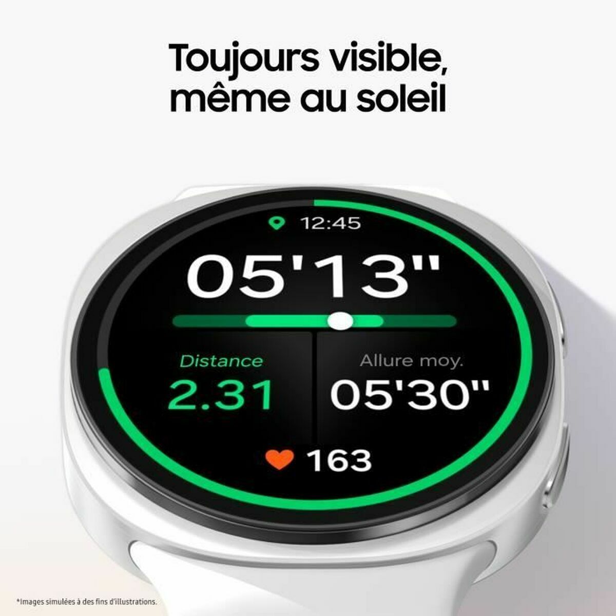 Smartwatch Samsung White Silver 1,3" 40 mm
