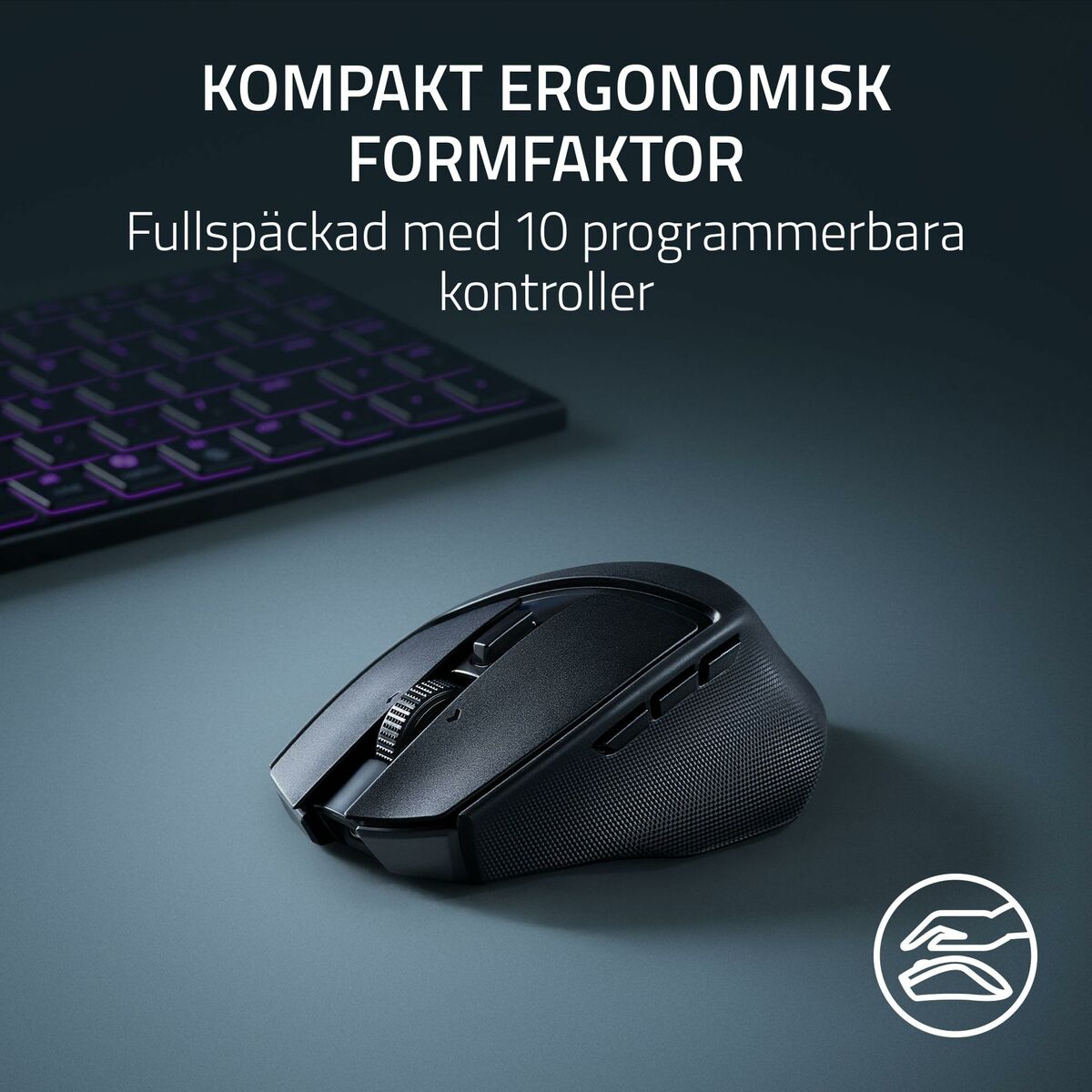 Mouse Razer RZ01-04310100-R3G1 Black 18000 dpi