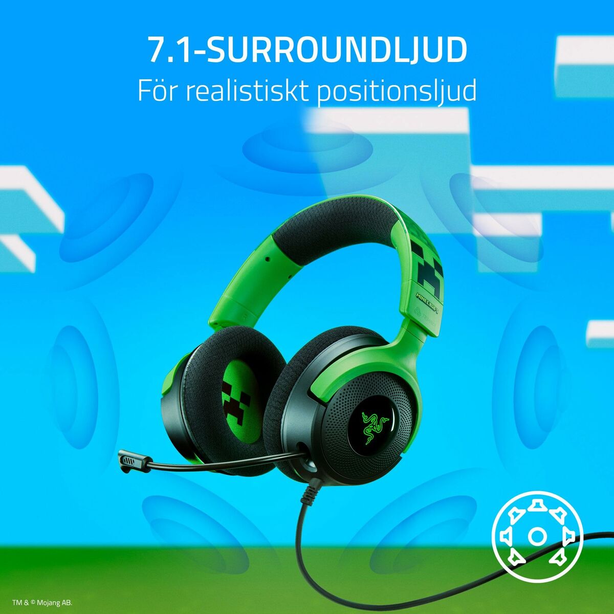 Headphones Razer RZ04-05180200-R3M1 Black