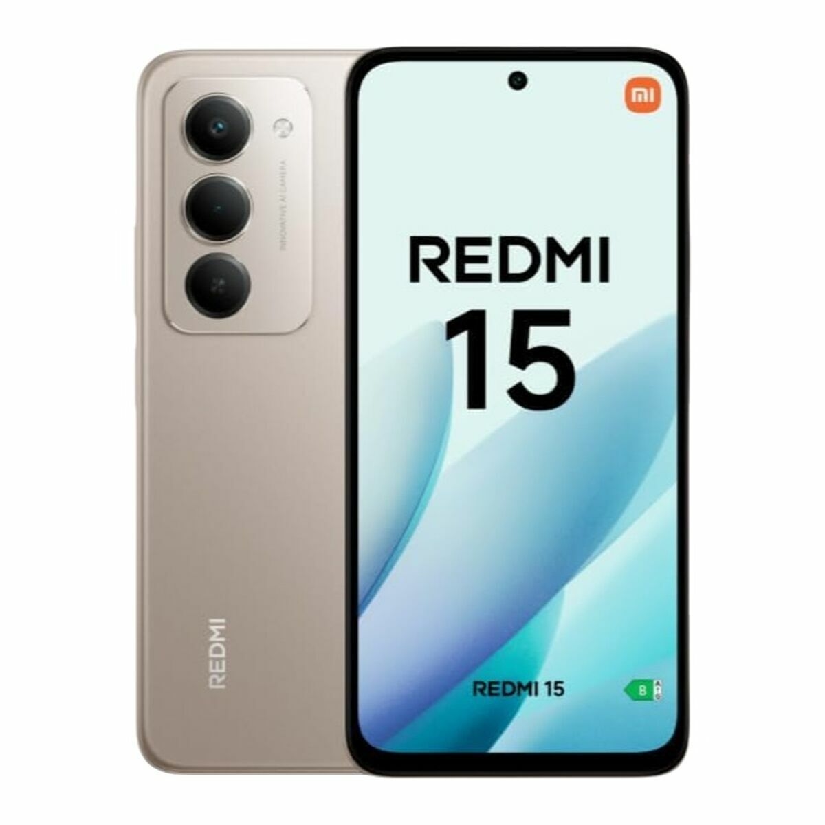 Smartphone Xiaomi Redmi 15 Octa Core 6 GB RAM 128 GB Grey 6,9"